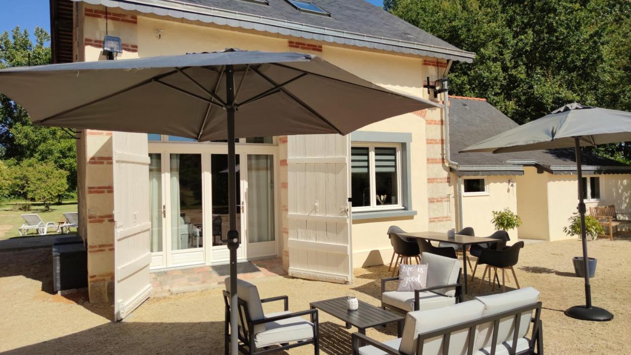 Chateau La Mothaye - Self Catering Apartments With Pool In The Loire Valley Les Bois-d'Anjou Exterior foto